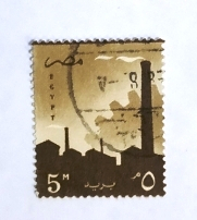 Египет 1958 Индустрия Sc# 416 Used
