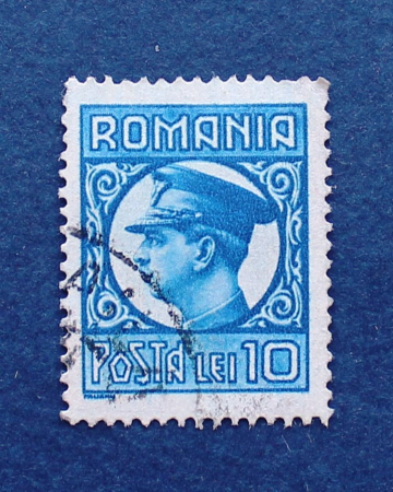 Румыния 1930 король Кароль II Sc# 377 Used