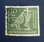 ФРГ 1960 37-й Всемирный евхаристический конгресс Мюнхен Sc# 811 Used