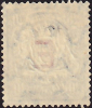 Германия , Бавария 1908 год . Надпечатка на гербе , служебная . Каталог 1,0 €. - вид 1