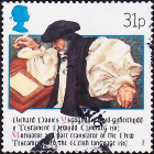Великобритания 1988 год . Епископ Ричард Дэвис . Каталог 1,25 £.