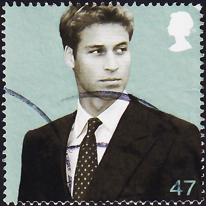Великобритания 2003 год . Принц Уильям . Каталог 2,0 £.
