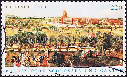  Германия 2005 год . Прусские замки и сады . Каталог 6,50 £ (5)