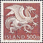 Исландия 1989 год . Государственный герб . Каталок 15,0 €. (3)