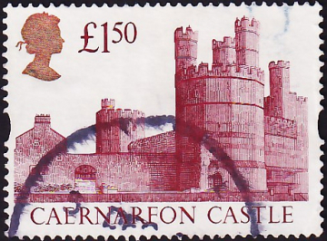 Великобритания 1997 год . Замок Карнарвон . Каталог 6,0 €.