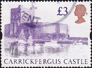 Великобритания 1997 год . Замок Каррикфергус . Каталог 6,0 €.