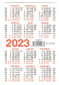 Календарик на 2023 год Символ года Заяц  - вид 1