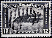 Канада 1930 год . Старая цитадель, Квебек . Каталог 7,0 £