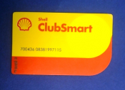 Пластиковая карта Shell ClubSmart АЗС