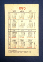 Календарь Красная смородина 1990 - вид 1
