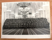 Участники Всеармейского совещания секретарей комсомольских организаций РВСН и ГУКОС Кремль 1984   фото 30х40 см