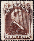 Ньюфаундленд 1887 год . Queen Victoria , 3 с . Каталог 2,75 £ . (3) 