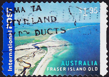 Австралия 2007 год . Остров Фрейзер, Квинсленд . Каталог 6,0 €.