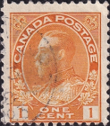 Канада 1922 год . King George V , 1 с . (2)