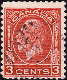  Канада 1932 год . Король Георг V . 