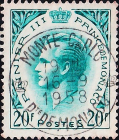 Монако 1957 год . Князь Ренье III (1923-2005 . Каталог 1,0 €. (1)