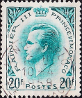 Монако 1957 год . Князь Ренье III (1923-2005 . Каталог 1,0 €. (2)