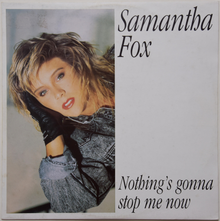 Samantha Fox "Nothing's Gonna Stop Me Now" 1987 Maxi Single  