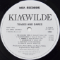 Kim Wilde "Teases & Dares" 1984 Lp Japan PROMO   - вид 7