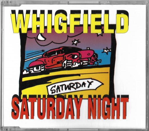 Whigfield "Saturday Night" 1994 CD Single  