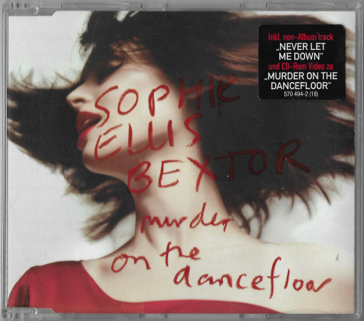Sophie Ellis Bextor "Murder On The Dancefloor" 2001 CD Single 
