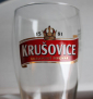 Пивной стакан Krusovice 0,3 L Чехия 16х7 см - вид 1