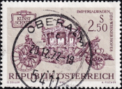 Австрия 1972 год . Императорская карета Венского двора . Каталог 1,0 £ .