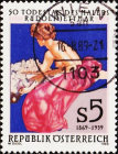 Австрия 1989 год . 50 лет со дня смерти Рудольфа Джеттмара (1869–1939) . Каталог 0,85 £.