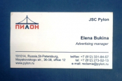 Визитная карточка ЗАО ПИЛОН Санкт-Петербург