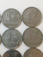 Тайланд 1 бат, 16 монет без повторов,(года в описании); _198_ - вид 2