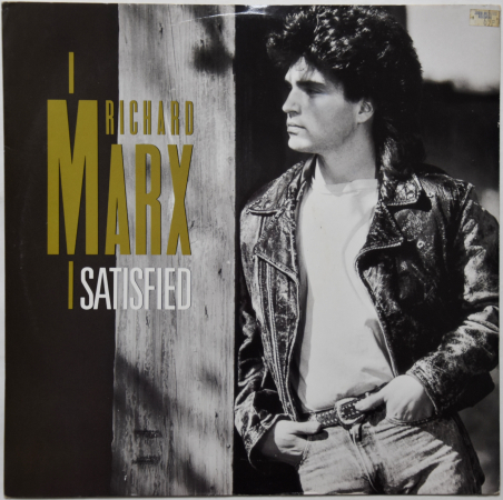 Richard Marx "Satisfied" 1989 Maxi Single U.K. 