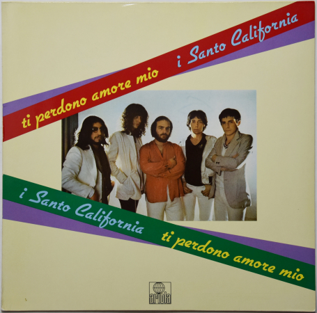 I Santo California "Ti Perdono Amore Mio" 1981 Lp  