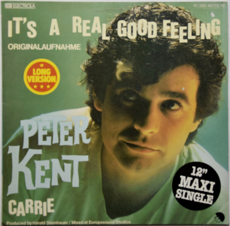 Peter Kent "It's A Real Good Feeling" 1979 Maxi Single  