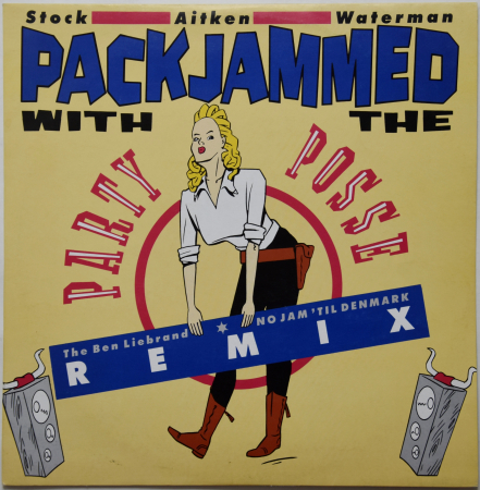 Stock - Aitken - Waterman "Packjammed (With The Party Posse)" 1988 Maxi Single  