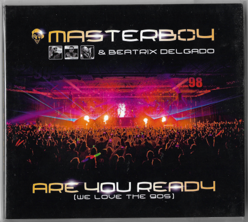 Masterboy & Beatrix Delgado "Are You Ready (We Love The 90s)" 2018/2021 CD-Single  
