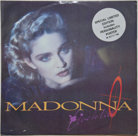 Madonna "Live To Tell" 1986 Maxi Single U.K. 