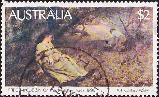 Австралия 1981 год . На дороге Валлаби (Фред МакКуббин) , 2$ . (3)