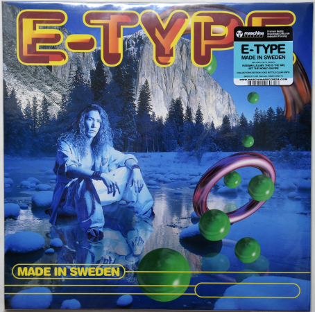 E-Type "Made In Sweden" 1994/2022 Lp Limited Clear Vinyl NEW!  