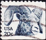 США 1982 год . Снежный баран (Ovis canadensis) . Каталог 6,0 €.(2)