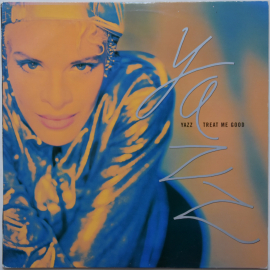 Yazz "Treat Me Good" 1990 Maxi Single PROMO + Platten Pass  