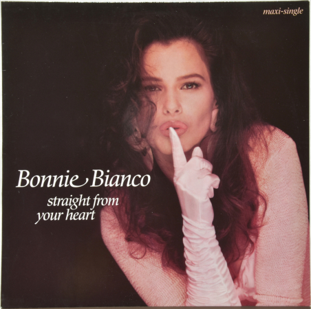 Bonnie Bianco "Straight From Your Heart" 1989 Maxi Single  