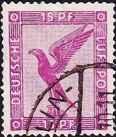 Германия , рейх . 1927 год . Авиа Почта , орел . Каталог 3,0 £ 