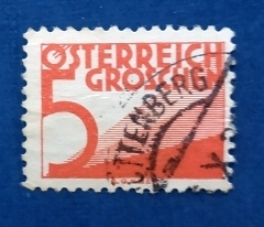 Австрия 1927 Доплатная Sc# J136 Used