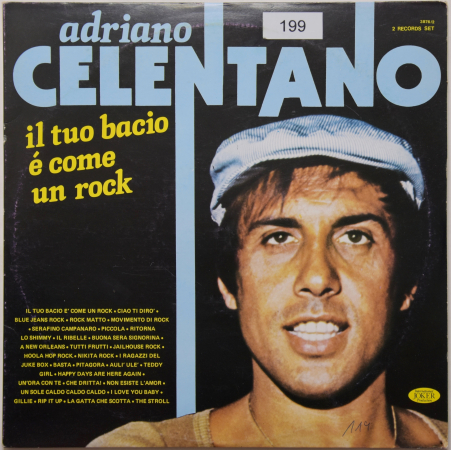 Adriano Celentano "Il Tuo Bacio E Come Un Rock" 1981 2Lp Italy  