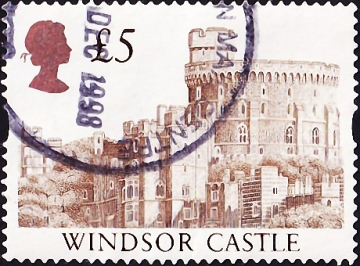 Великобритания 1997 год . Виндзорский замок . Каталог 12,0 €. (1)