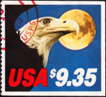 США 1983 год . Белоголовый орлан (Haliaeetus leucocephalus) . Каталог 22,0 €.