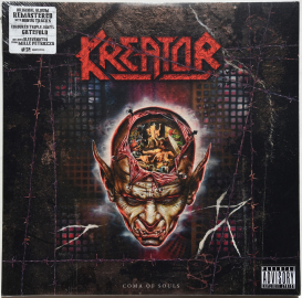 Kreator "Coma Of Souls" 1990/2018 3Lp Red Transparent Vinyl SEALED  