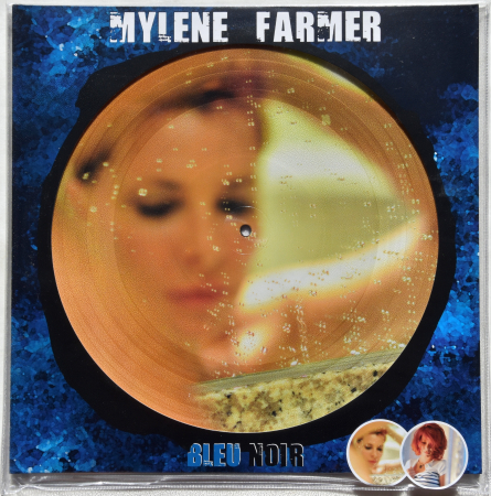 Mylene Farmer "Bleu Noir" 2010/2022 2Lp Picture Disc France SEALED  