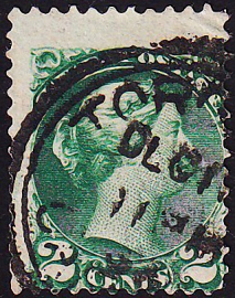 Канада 1889 год . Queen Victoria 2 с . Каталог 3,50 £. (4)