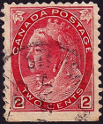Канада 1900 год . Queen Victoria 2 с . Каталог 3,20 €. (008)